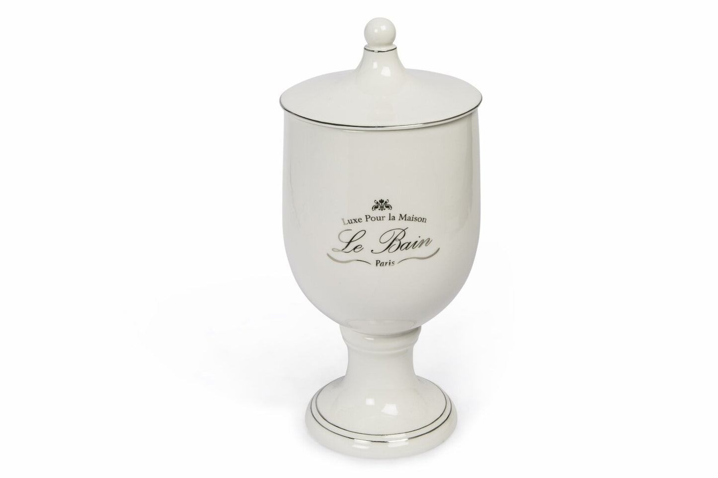 Le Bain Large Canister White