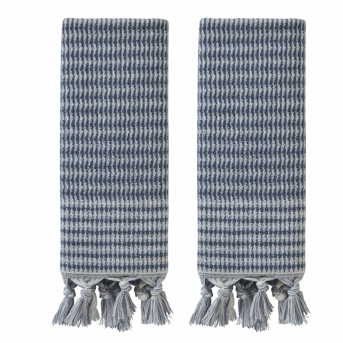 Longborough Hand Towel 2-Pack Denim Blue 16x26