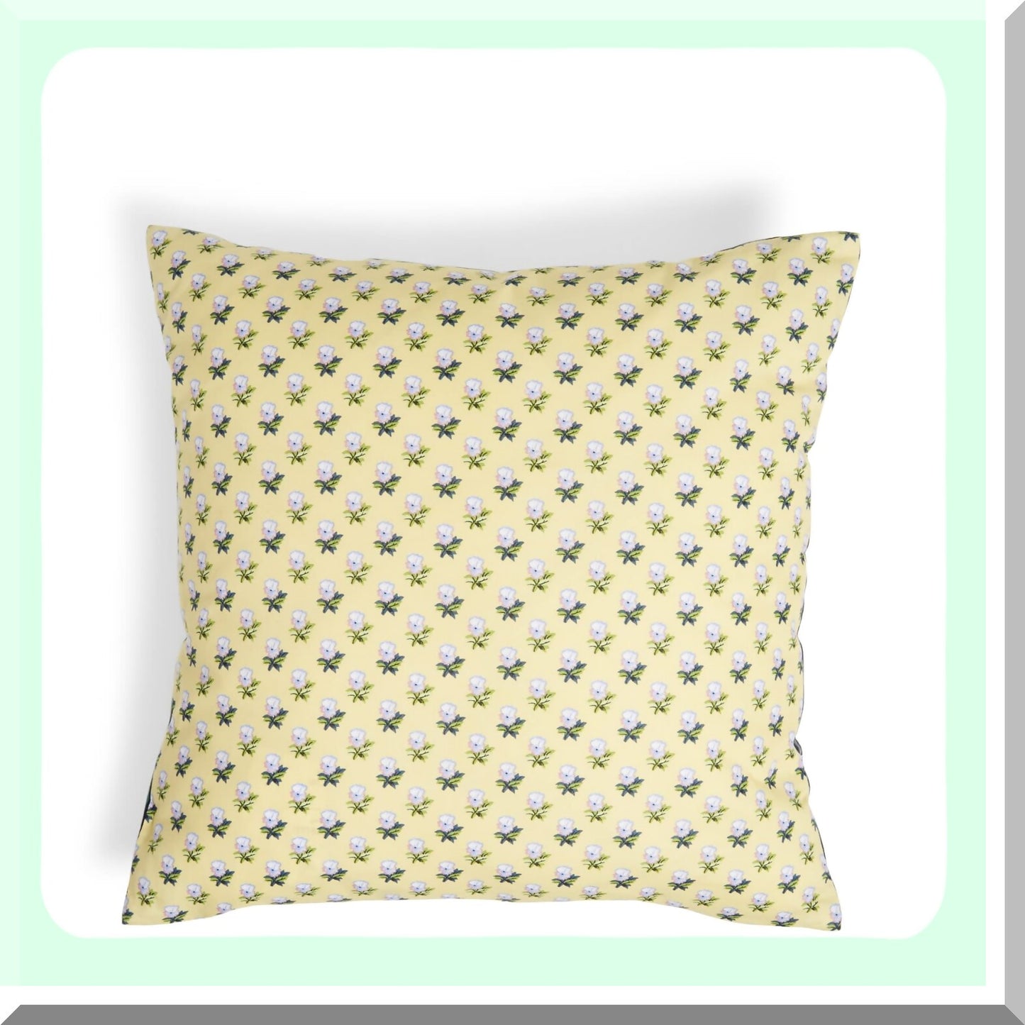 Bloom Boom Cotton Bliss Pillow Cover - Hypoallergenic Insert, Decorative Throw, Recycled Cotton - Women's One Size