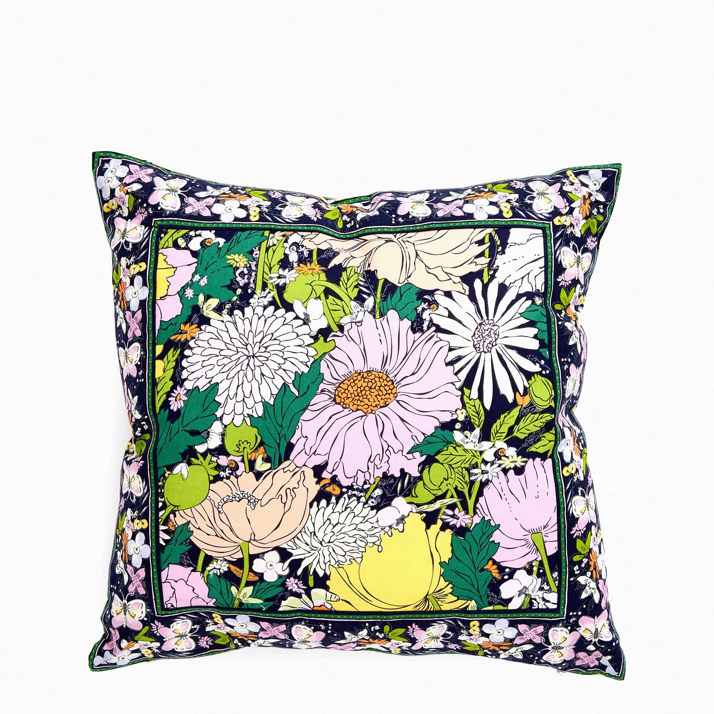 Bloom Boom Cotton Bliss Pillow Cover - Hypoallergenic Insert, Decorative Throw, Recycled Cotton - Women's One Size