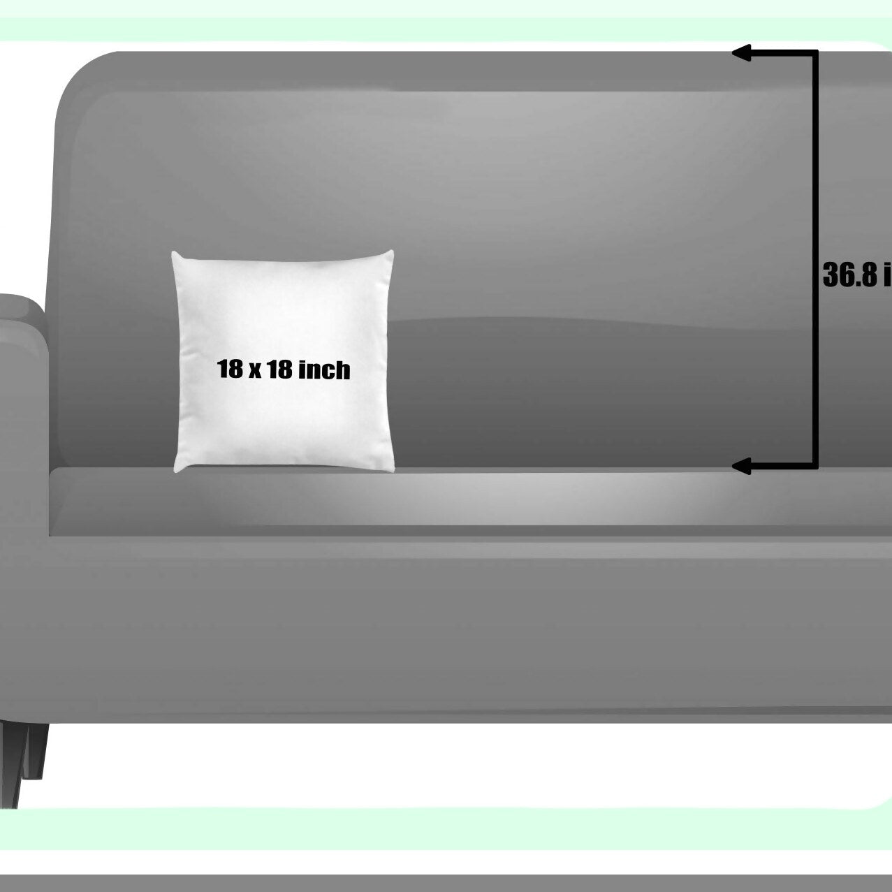 Orchid Oasis Decorative Pillow Cover - Spa Themed Cushion with Exotic Branches, Pebble Stones, and Water Image - 18" X 18" Square Accent Case in Fern Green and Fuchsia