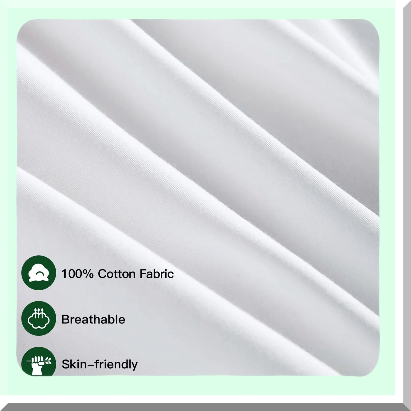 Fluffy Cotton Square Pillow Insert - Soft Down Throw Pillow for Sofa Couch Bed - 26x26 Decorative White Pillow Pack - Plush Cushion Insert