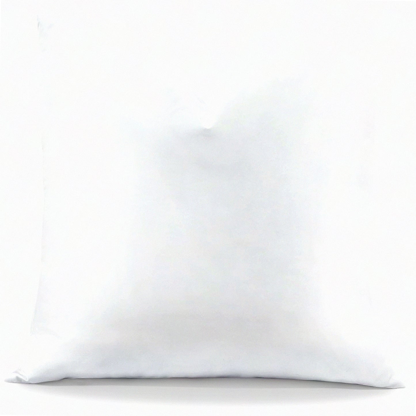 Fluffy Cotton Square Pillow Insert - Soft Down Throw Pillow for Sofa Couch Bed - 26x26 Decorative White Pillow Pack - Plush Cushion Insert