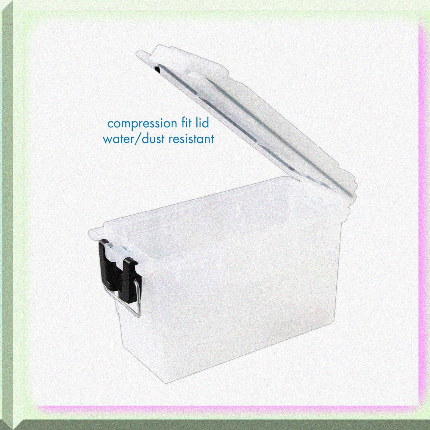 12535 Stackable Plastic Storage Box with Handle