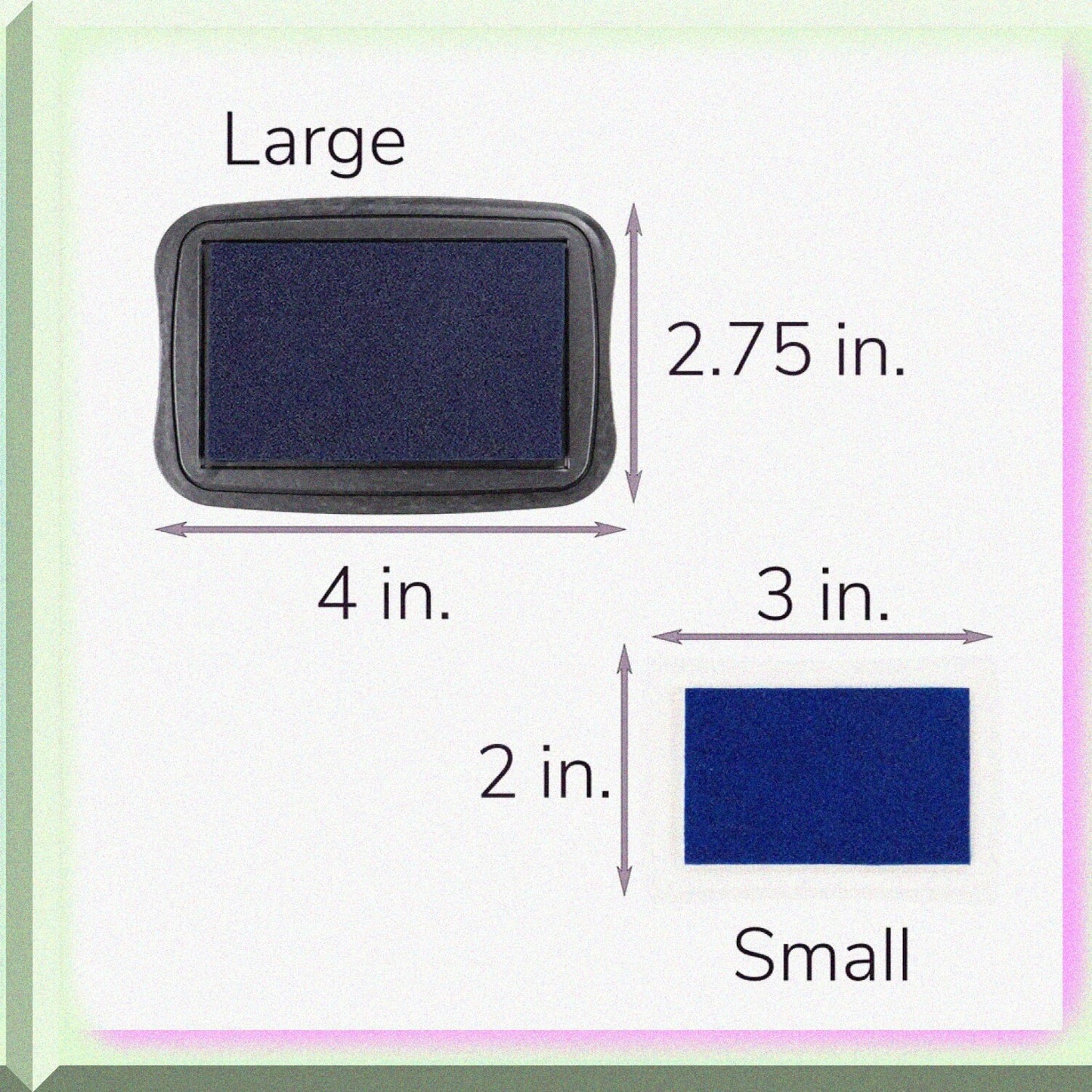 Pigment Ink Stamp Pad Large Turquoise