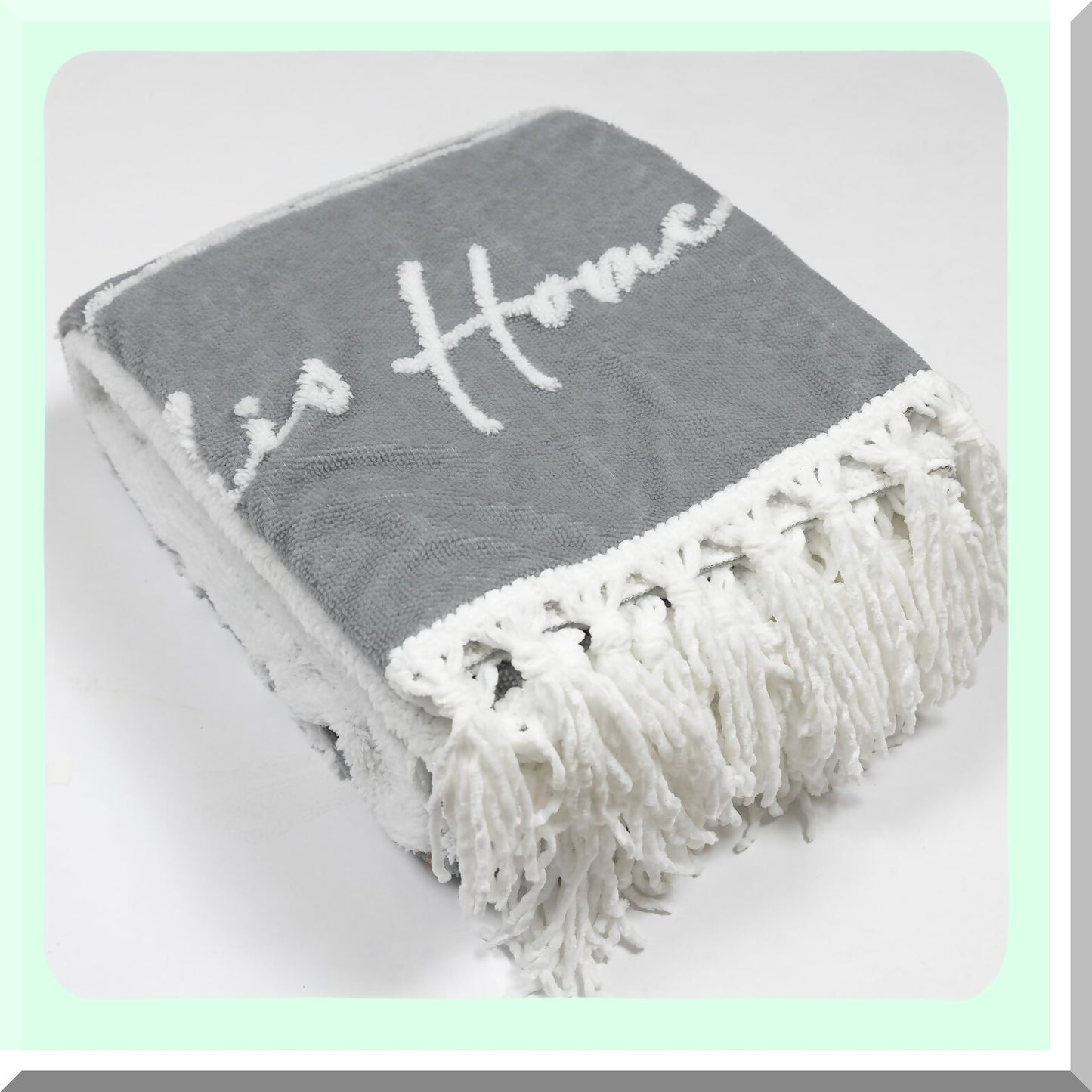 CozyNest 50" x 60" Luxury Sherpa Throw Blanket - Perfect for Housewarming, Apartment Warming, Engagement, Religious Celebrations, and Family Moments"