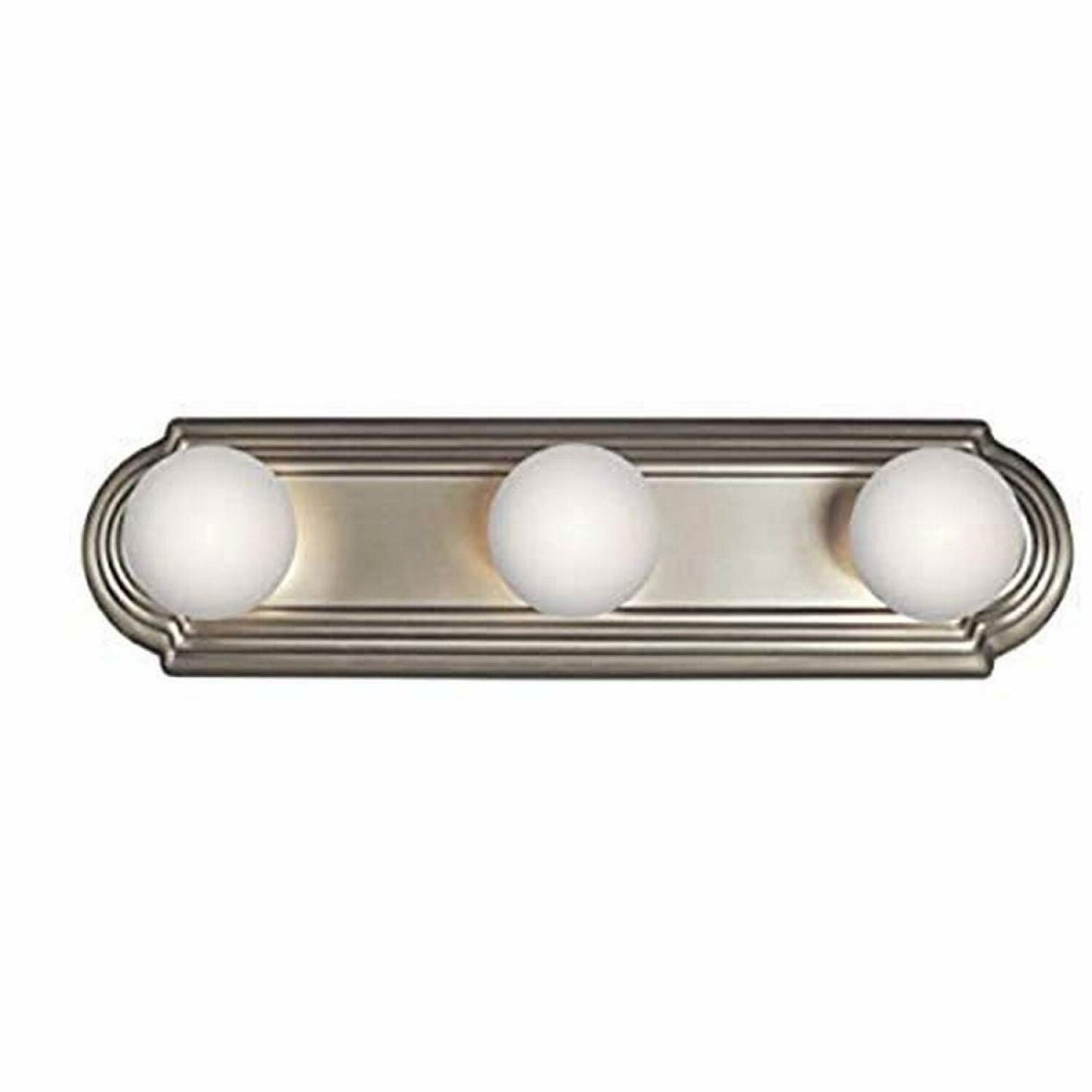 Linear Bath 18-Inch Steel Light Strip Brushed Nickel