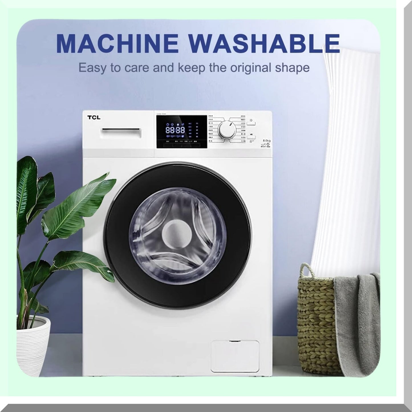 StripeFirm Body Pillow - Long Insert for Bed, Fluffy & Supportive 20x54 Inch Pillow for Adults - Comfortable Full Body Pillow