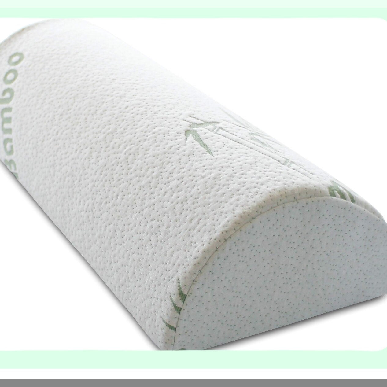 OrthoAlign Back Support Pillow - 4 Position Bamboo Pillow for Side and Back Sleepers - 20.5" x 8" x 4.5" - Relieves Back Pain and Improves Sleep Quality