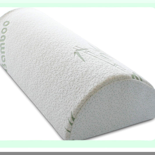 OrthoAlign Back Support Pillow - 4 Position Bamboo Pillow for Side and Back Sleepers - 20.5" x 8" x 4.5" - Relieves Back Pain and Improves Sleep Quality