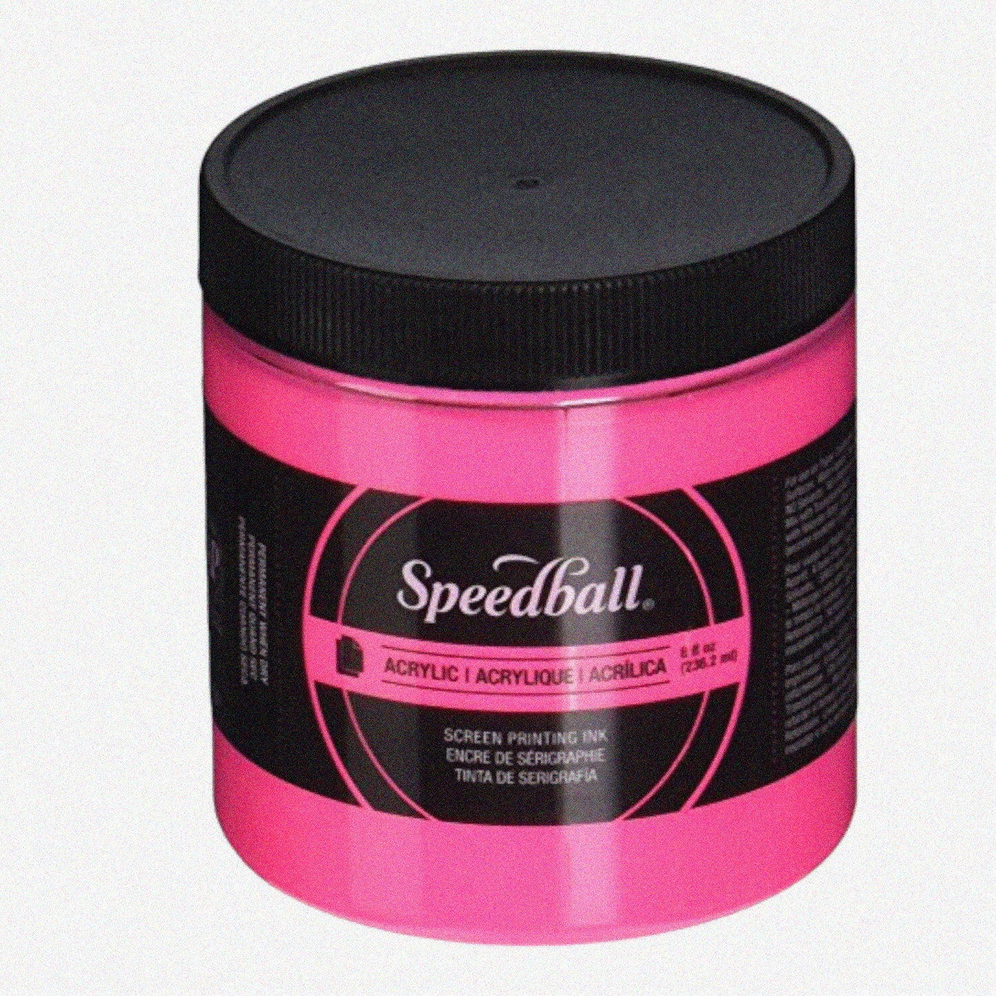 GlowTint 8oz Fluorescent Hot Pink Acrylic Screen Printing Ink