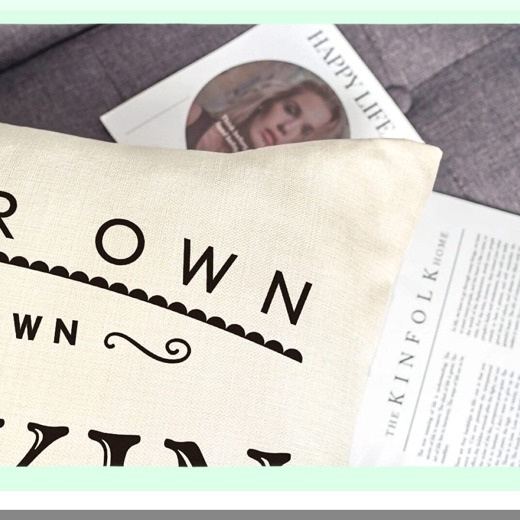 Autumn Harvest Pillow Covers Set of 4 - Pumpkin Farmhouse Decor Throw Cushion Cases for Fall Thanksgiving Home Decor - 18x18 Decorative Pillows