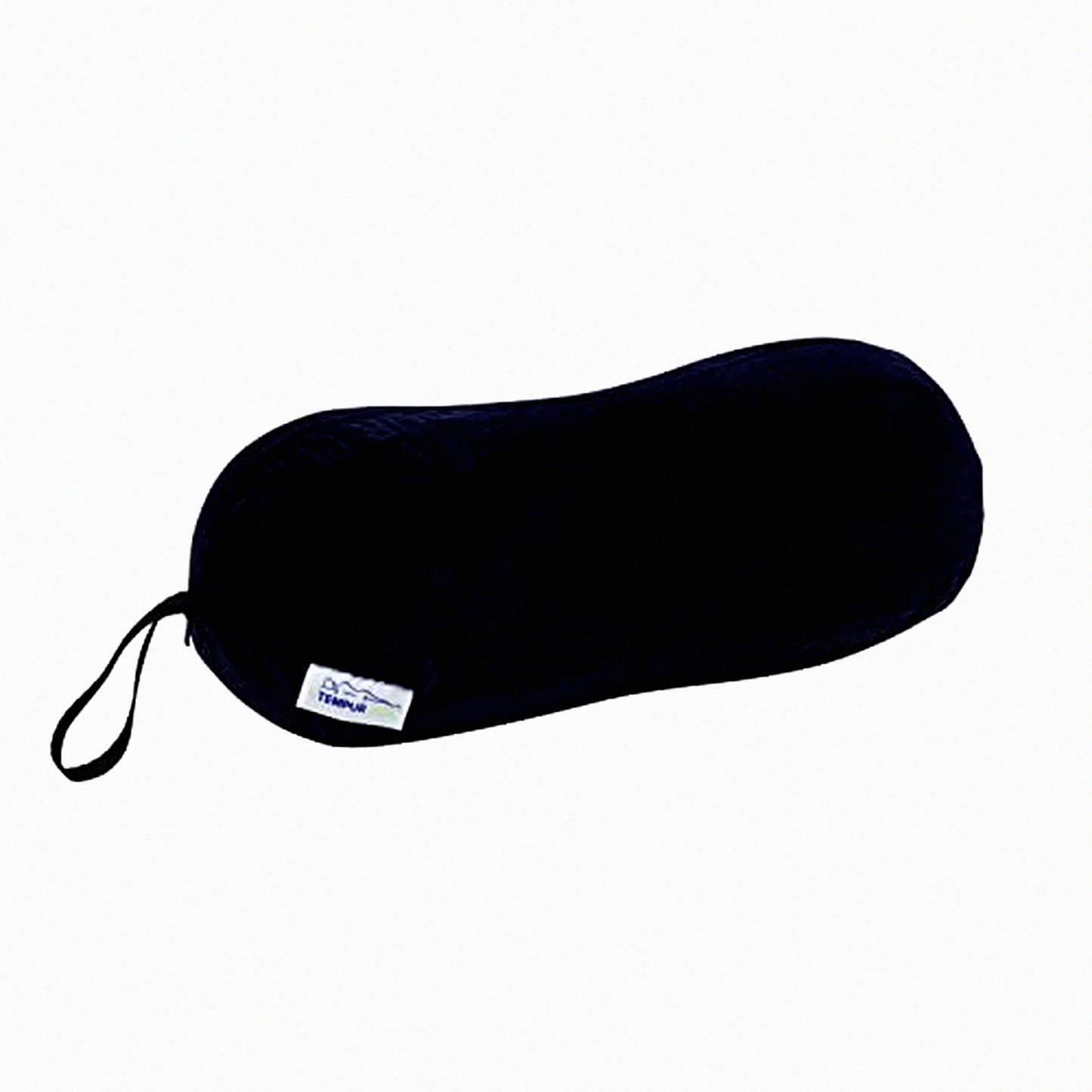 MemoryMax Travel Pillow - Ergonomic Peanut Lumbar Support for Neck & Back Pain Relief - Navy Blue - Portable & Comfortable - Ideal for Travel & Home Use