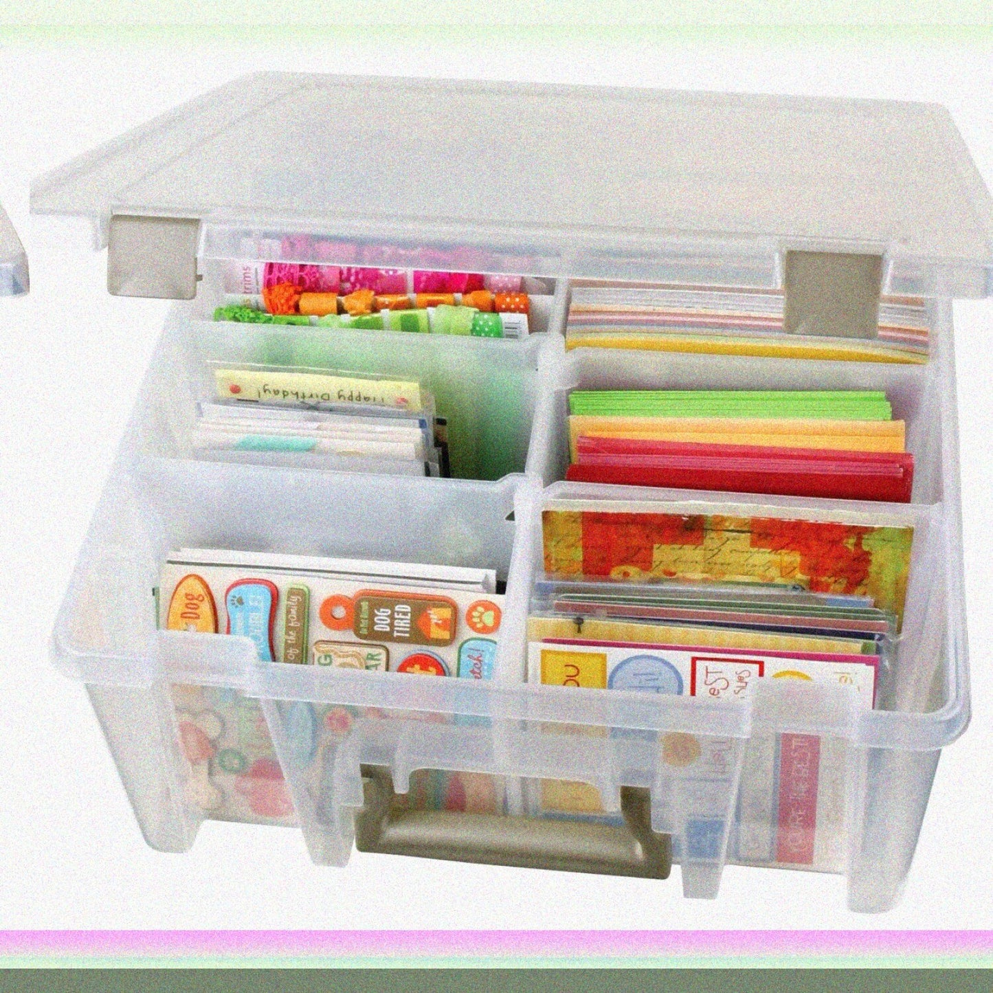 Super Satchel Art Storage Box 8 Compartments