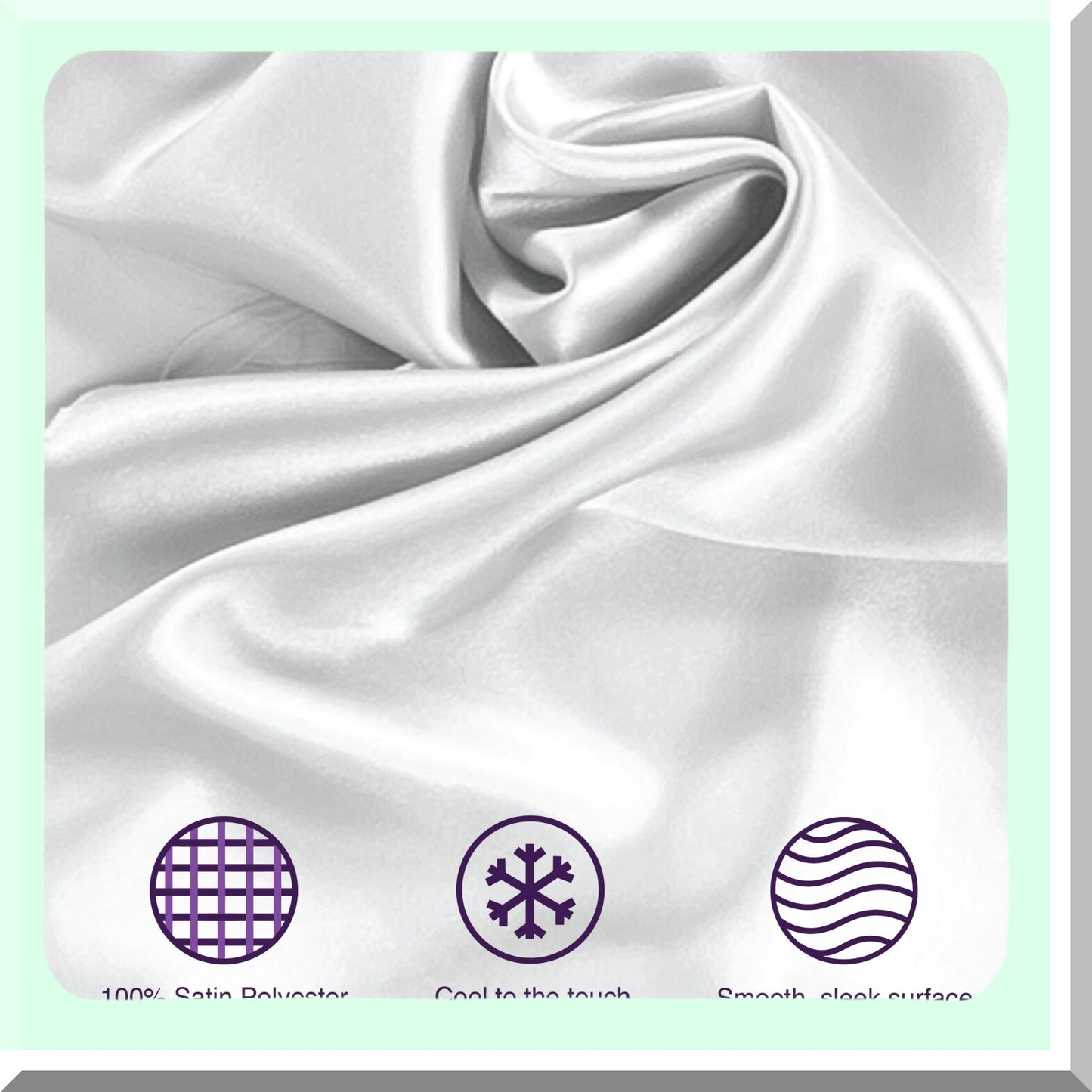Luxury White Pillowcase Set - 2 Pack Standard/Queen Size Beauty Bed Pillow Covers - Soft & Smooth Microfiber Fabric - Hypoallergenic & Breathable - Hotel Quality Bedding Essentials
