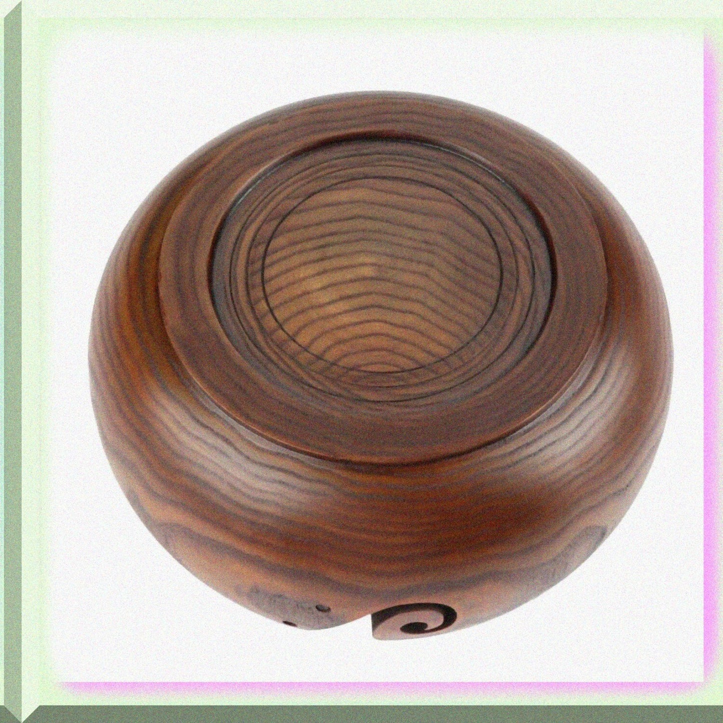 Handcrafted Wooden Yarn Bowl 18-20cm