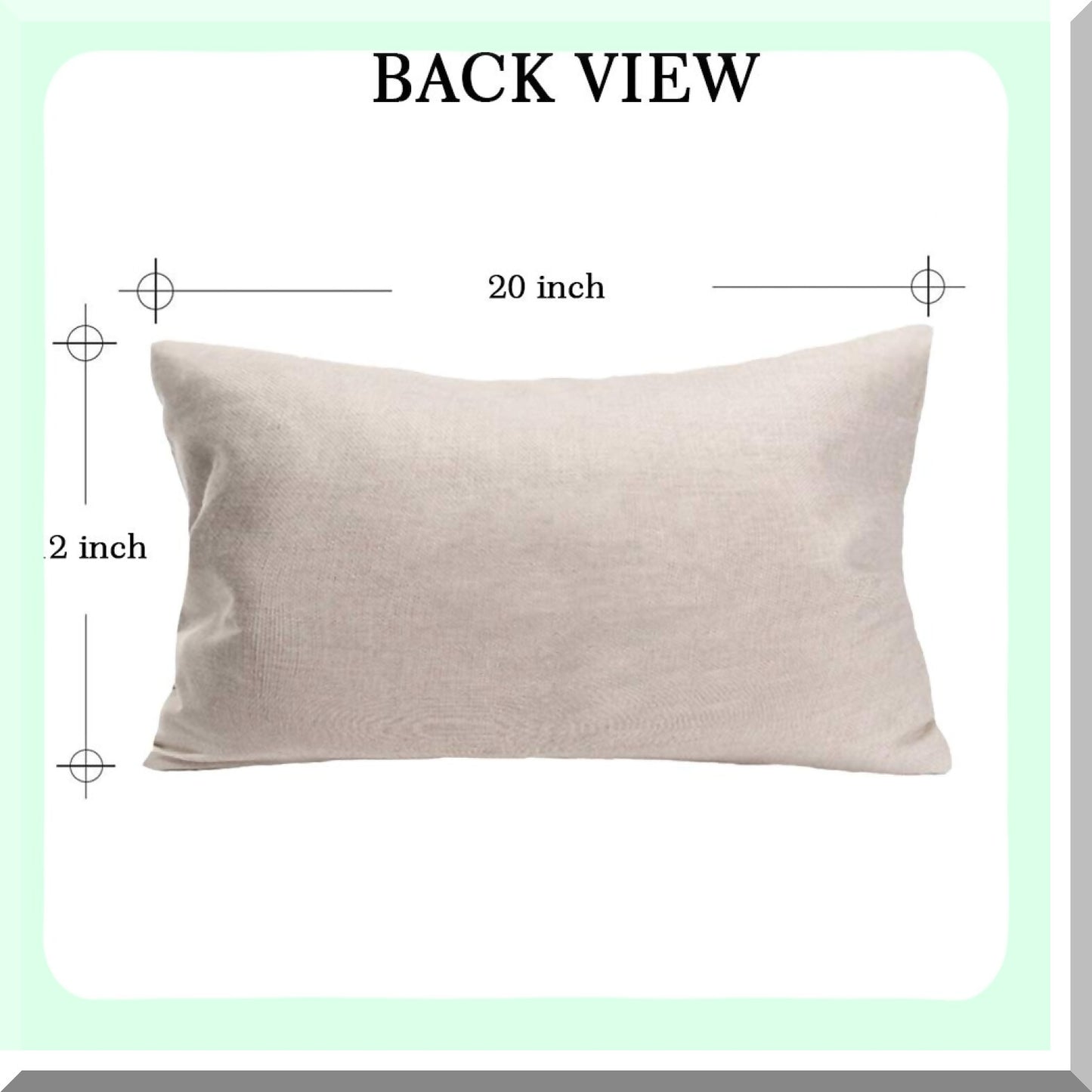 Hibiscus Breeze Tropical Pillow Covers - Aloha Decor Cotton Linen Hawaiian Style Cushion Case 12x20 Inch for Summer Beach Sofa Decor