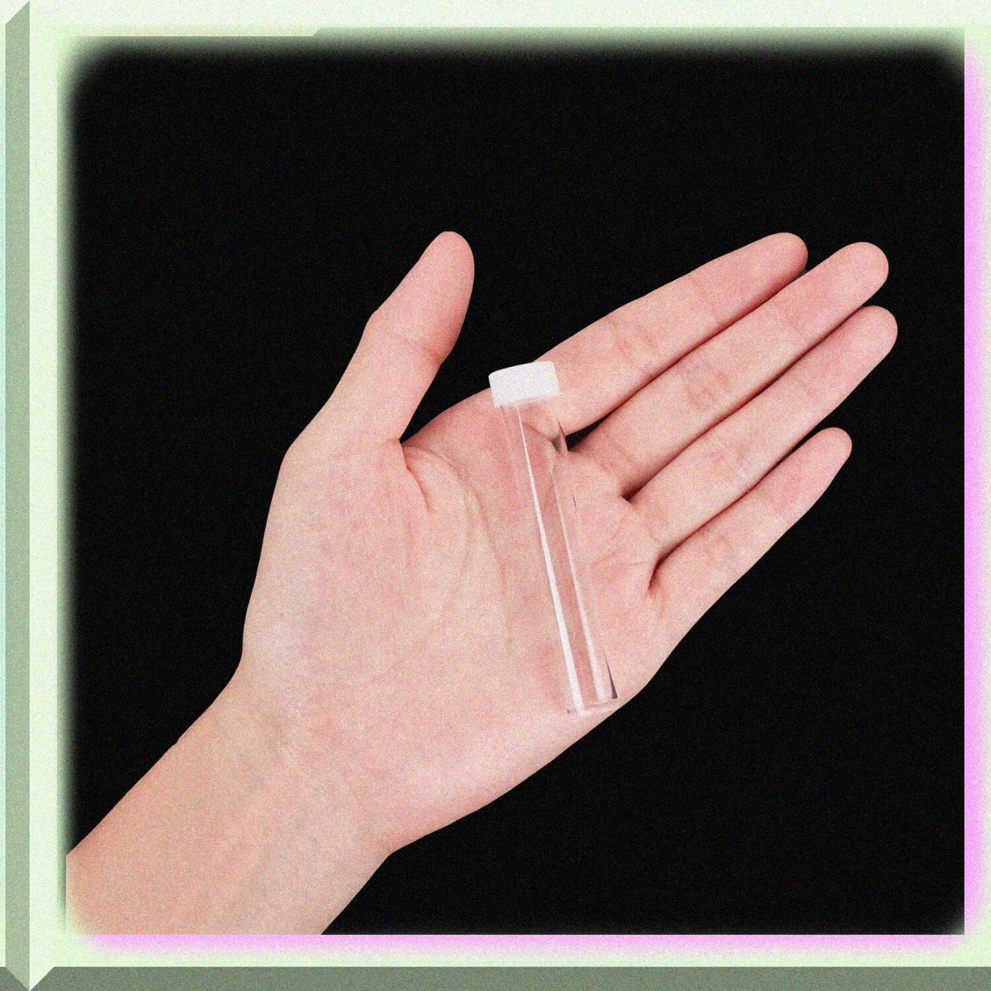 100pcs Clear Plastic Tube Bead Storage Containers 15ml