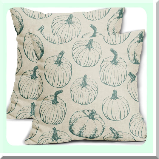 Autumn Harvest Pillowcase Set Compatible with Sofa Couch Bed