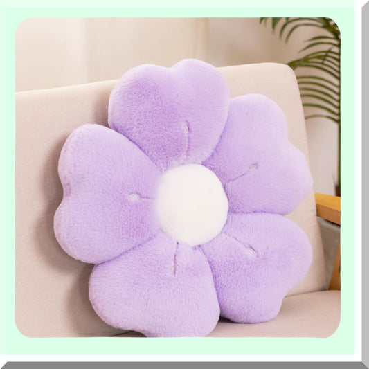Lavender Blossom Cozy Pillow for Couch and Bed