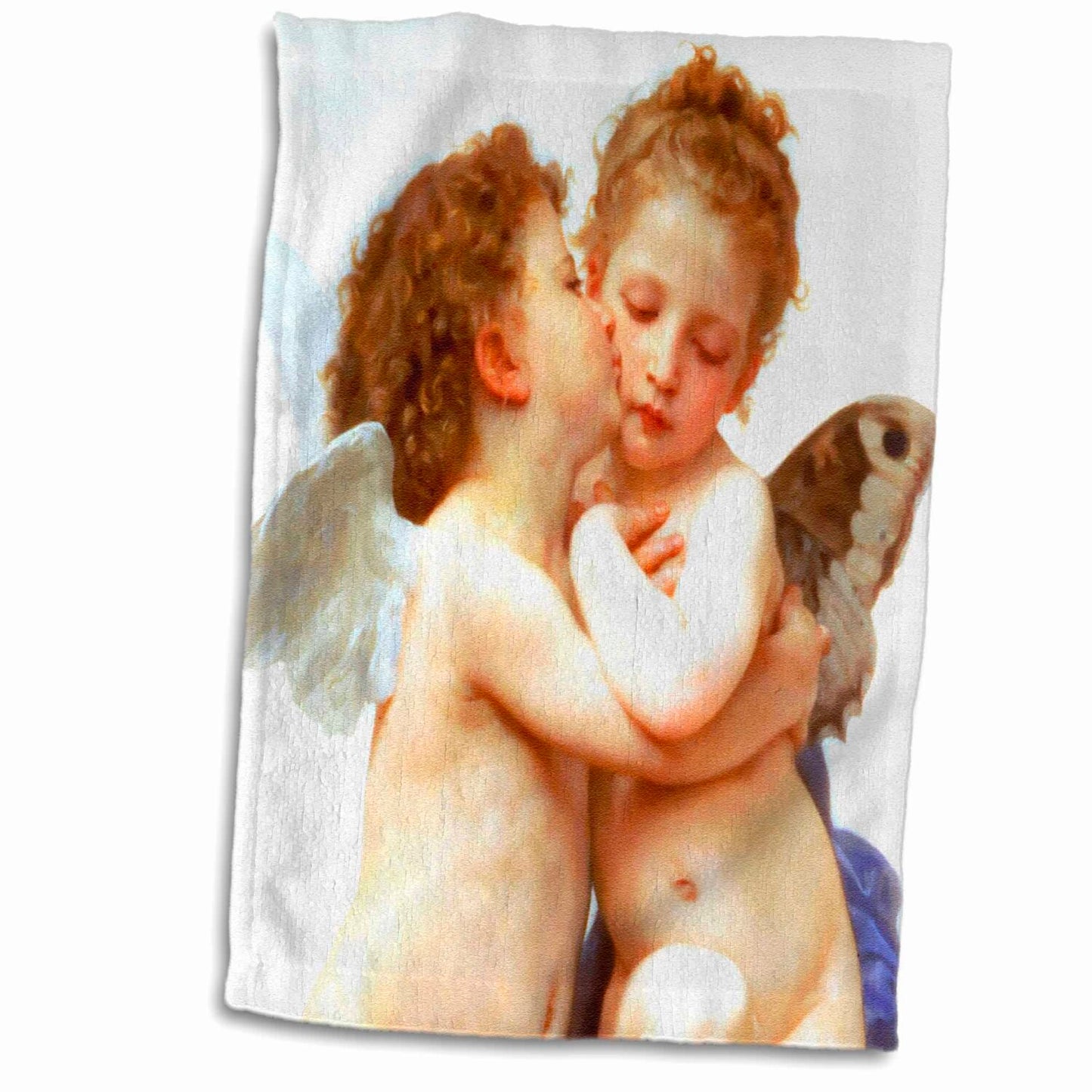 3D Rose Cupid and Psyche Children Towel 15" x 22"