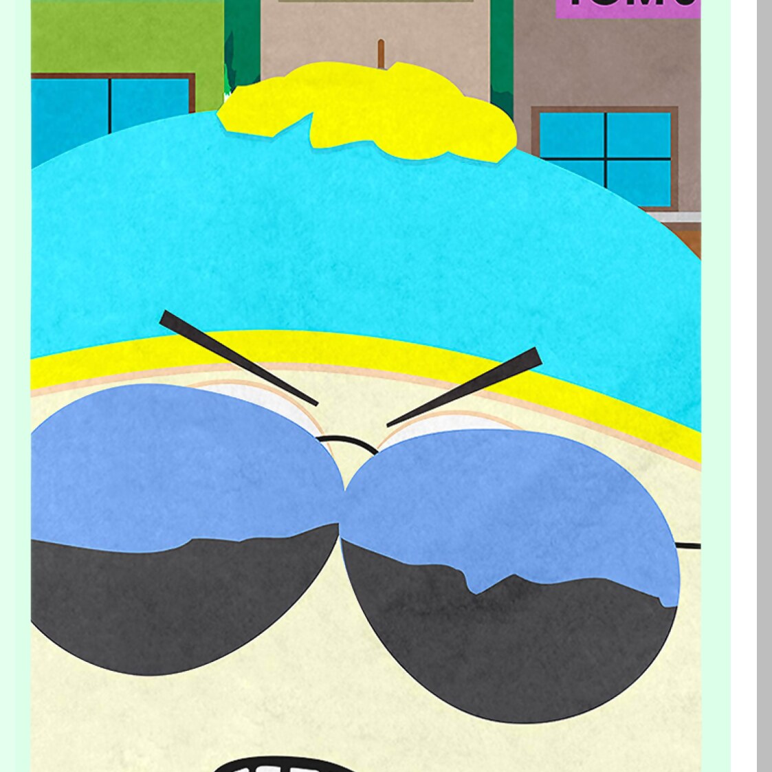 Cartman Authority Throw Blanket & Wall Scroll Set
