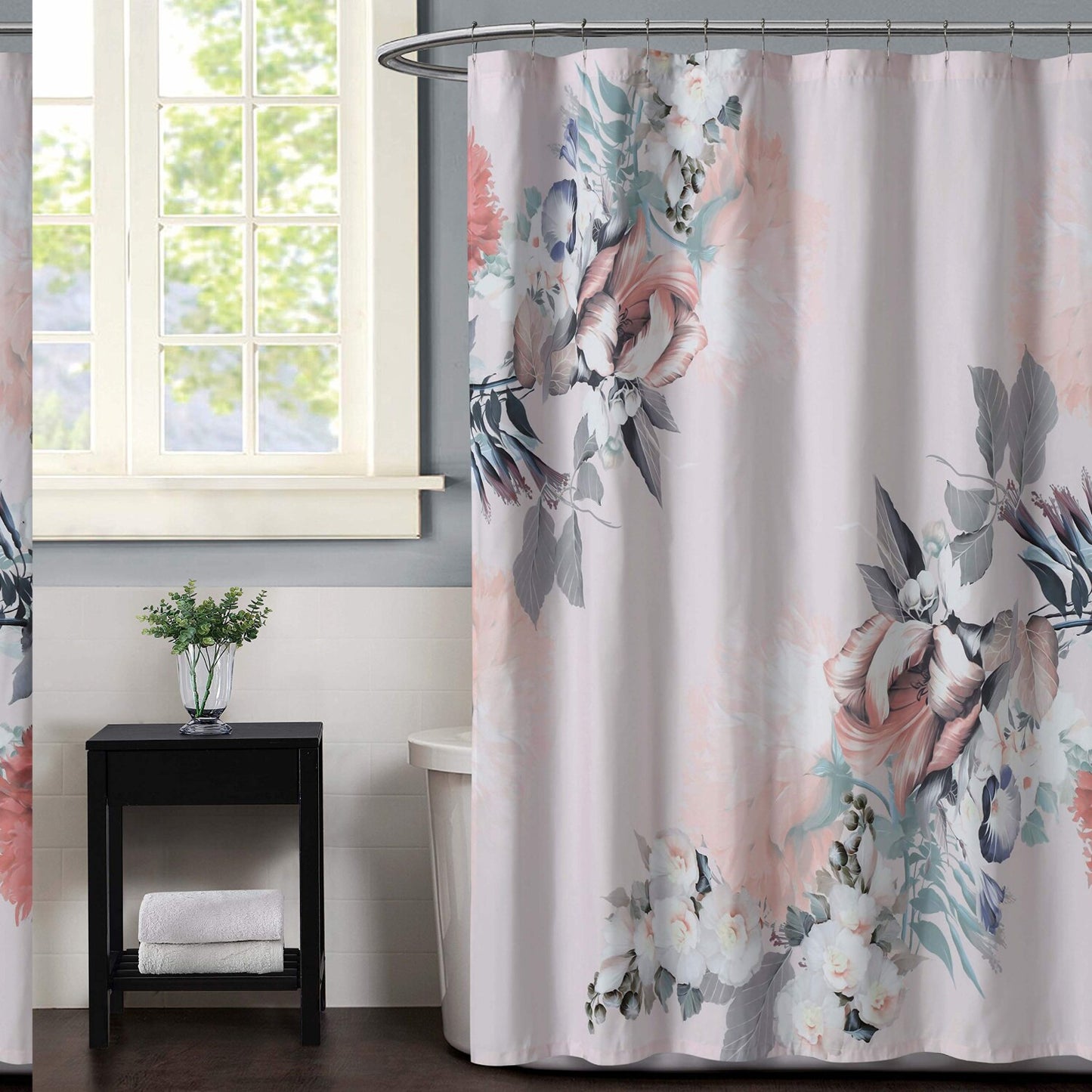Shower Curtain 72" x 72" Dreamy Floral