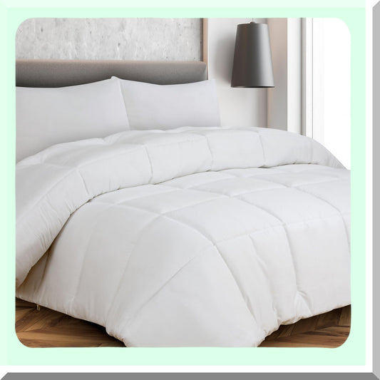 Lightweight Quilted Comforter with Corner Tabs