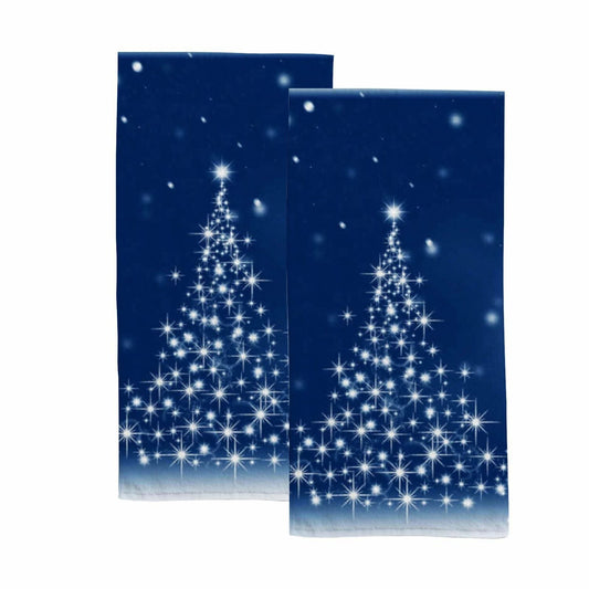 Blue Tree Winter 2 Pack Hand Towels 30x15 inches