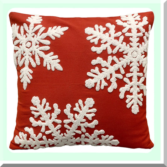 Winter Wonderland Snowflake Pillow Covers Set of 3