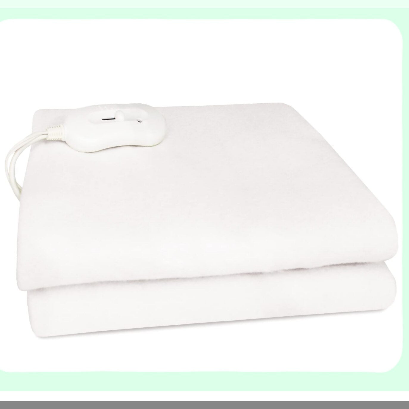 CozyHeat Electric Throw Blanket - Fast Heating, 3 Heat Settings, Auto Shut-Off, Machine Washable, 30x61, White - Perfect for Teens & Adults