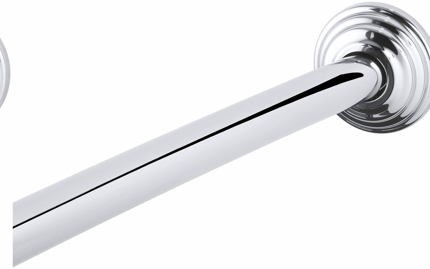 Expanse Shower Rod Polished Stainless 60-72 Inches