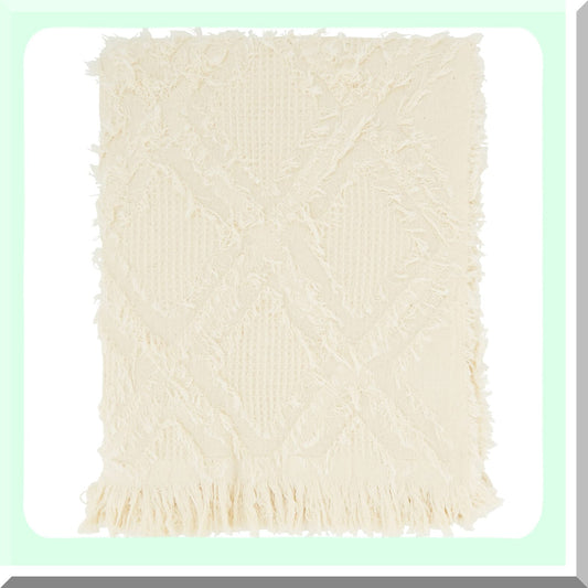 CozyWaffle Luxe Throw Blanket