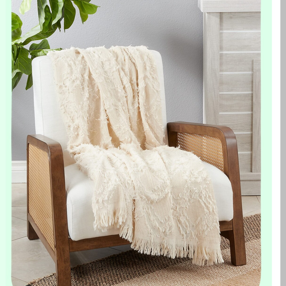 CozyWaffle Luxe Throw Blanket