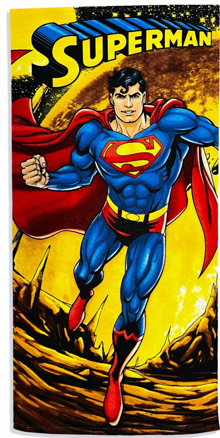 Super Hero Body Beach Towel