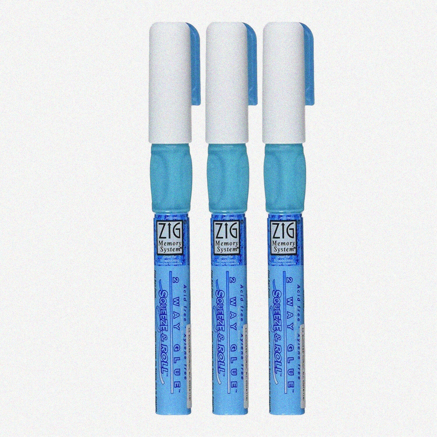 3-Pack Zig Memory System 2-Way Squeeze and Roll Pen