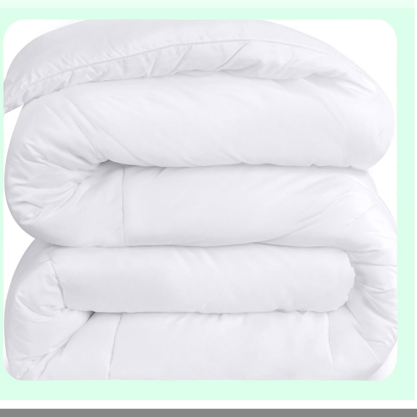 All Season Plush Comfort Queen - White Box Stitched Bedding - Siliconized Fiberfill - Cozy Lightweight Comforter - Hypoallergenic - Breathable - Luxe Feel