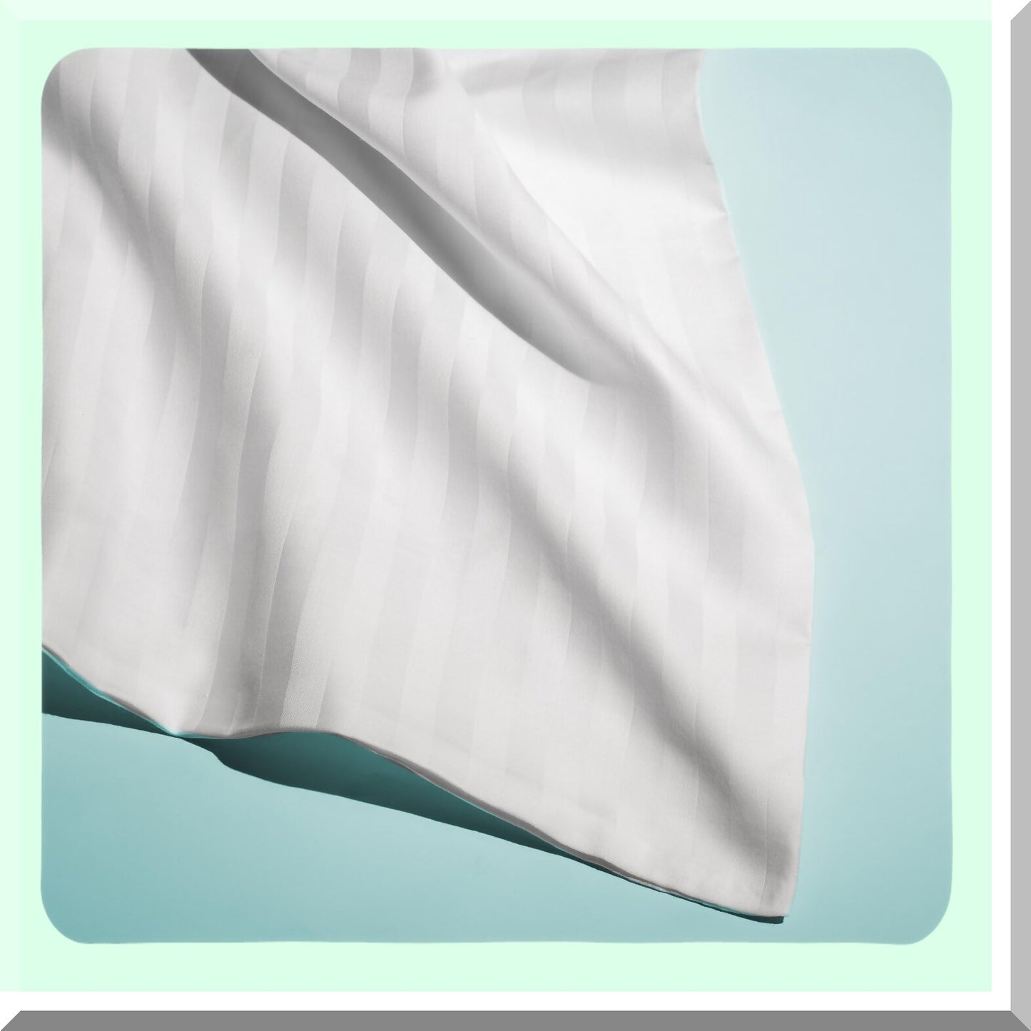 Italian Sateen Cotton Luxury Pillowcase Set - Hotel Quality Long Staple Cotton Sheets - Made in Italy Bed Sheets Collection