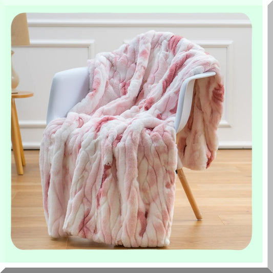 Royal Plush Velvet Throw Compatible with Couch Sofa Bed or Chair