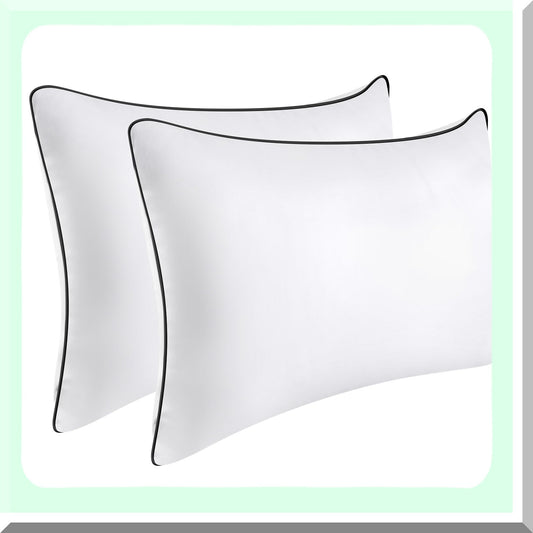Queen Pillow Set Compatible with Cooling Pillows for Sleep