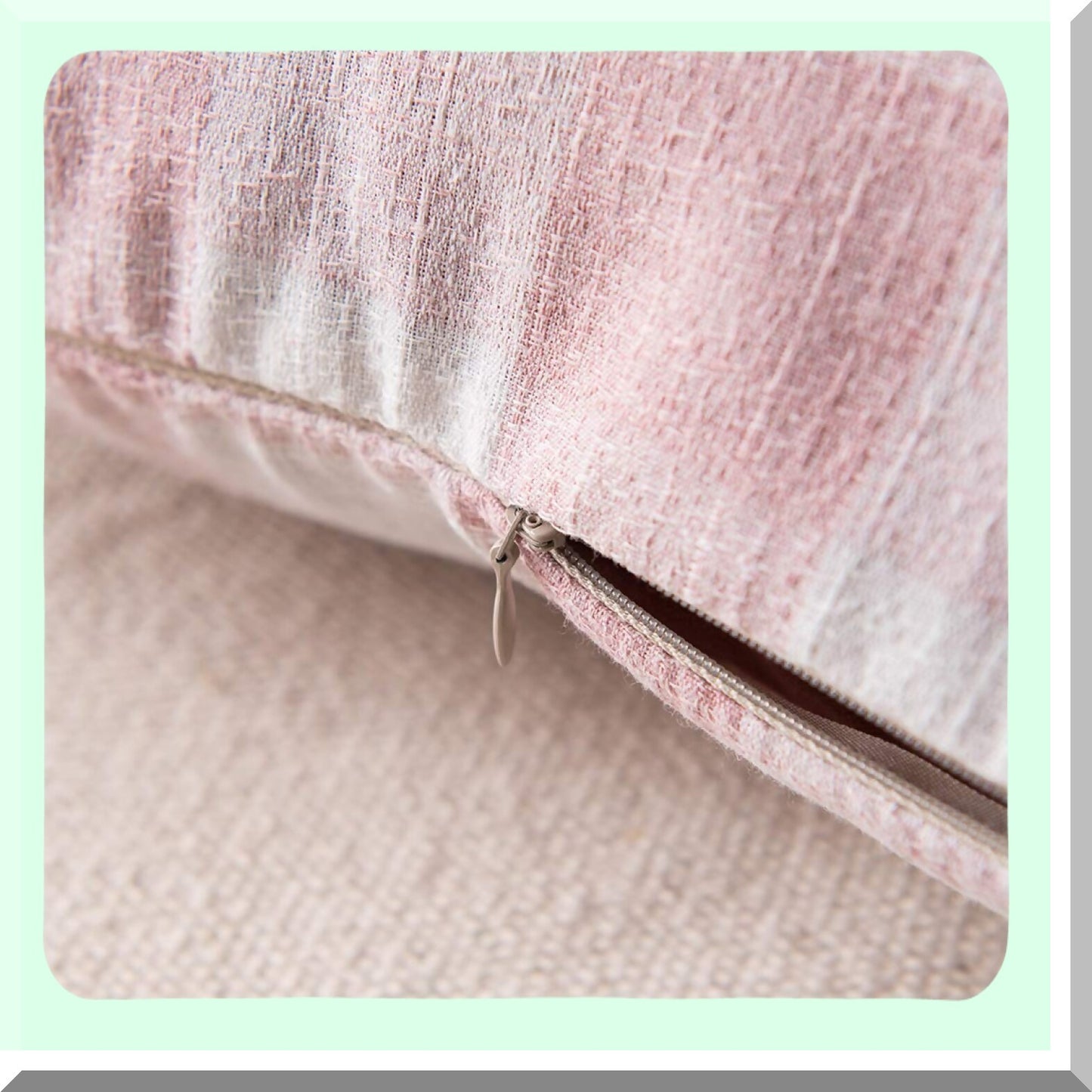 Checkered Pink Cotton Oblong Pillowcase Set - 12x20 Inch Throw Cushion Covers - Pack of 2 - No Insert - Soft and Stylish Home Decor Accessory