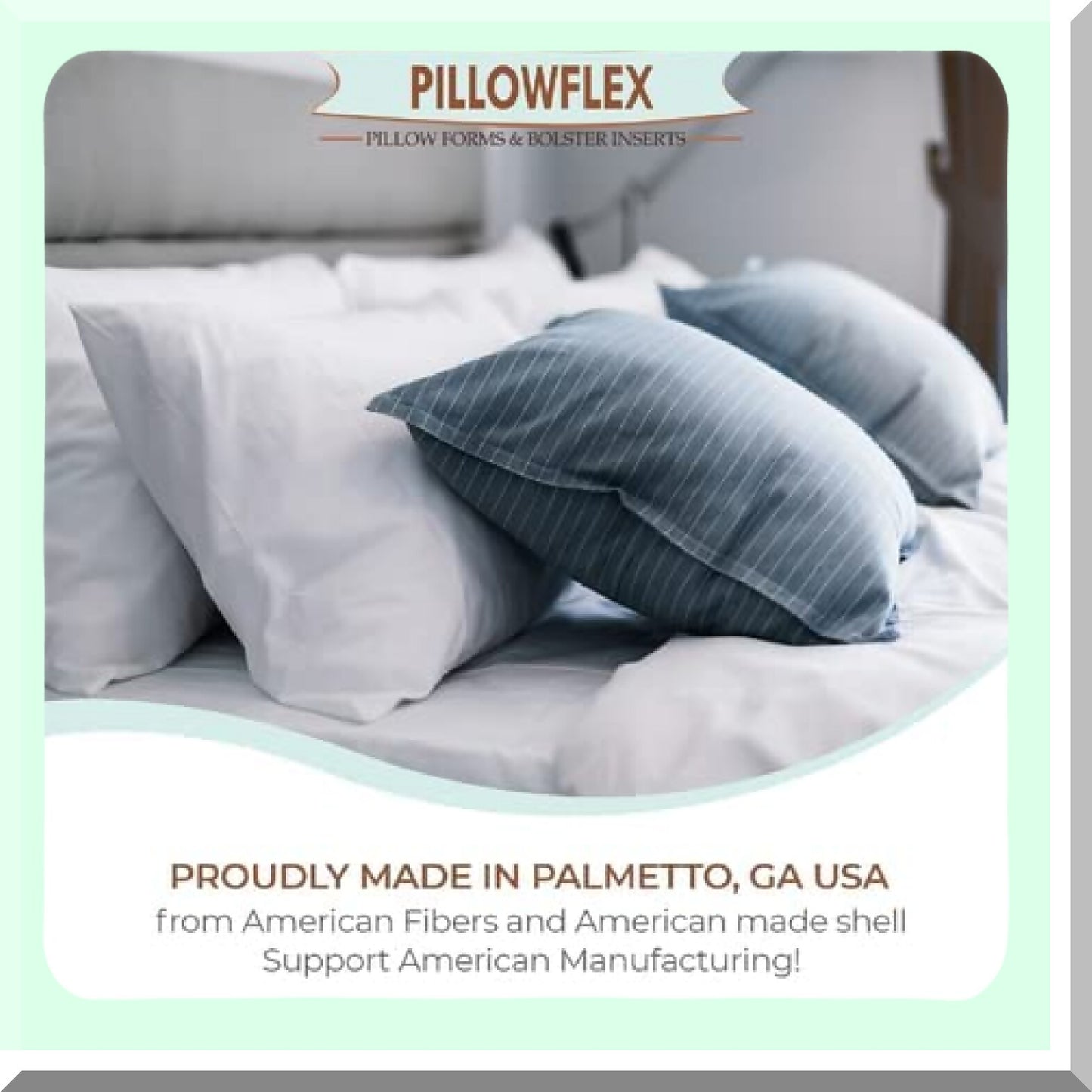 LuxiPlush Sleep Pillows - Hypoallergenic Down Alternative Inserts for Shams & Throws - Comfy & Supportive Pillow Set for Perfect Sleep (18x18, Set of 2)