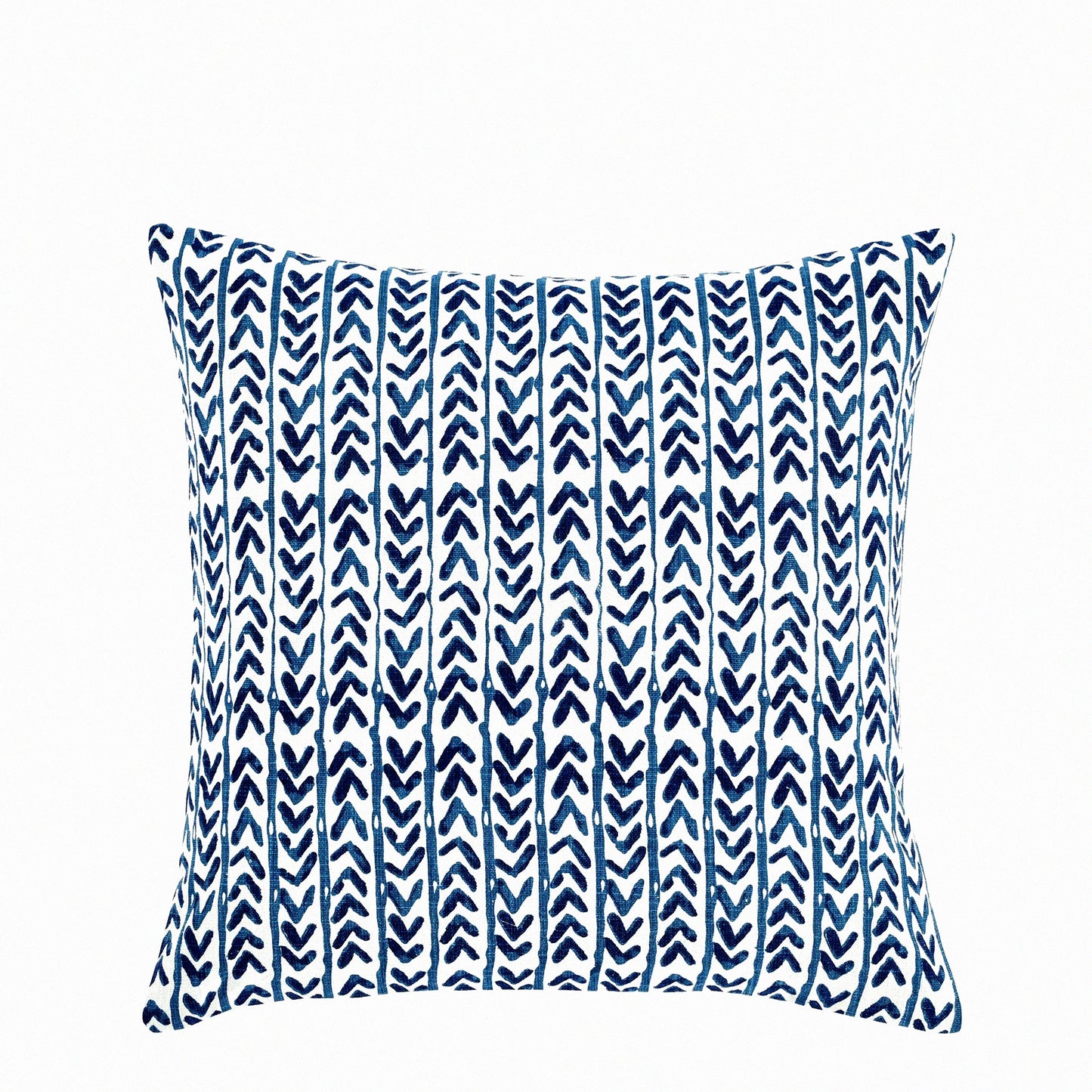 Navy Square Decorative Pillow Cover - 20x20 Throw Pillows for Bed, Couch, Chair - Soft Cushion Case for Home Decor - Stylish Accent Pillow Case