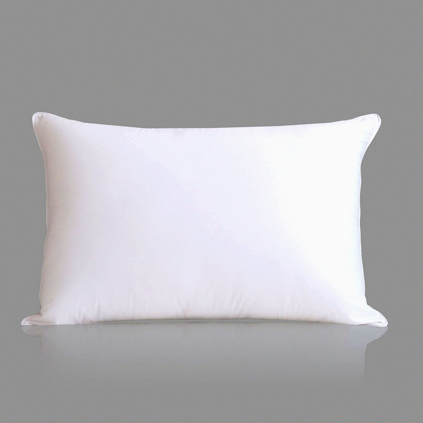 CottonSoft Zippered Pillowcase - Extra Soft Outer Cover with Polyester Filling - Standard/Queen Size - Goose Pillow Compatible - 100% Cotton - 1 Piece