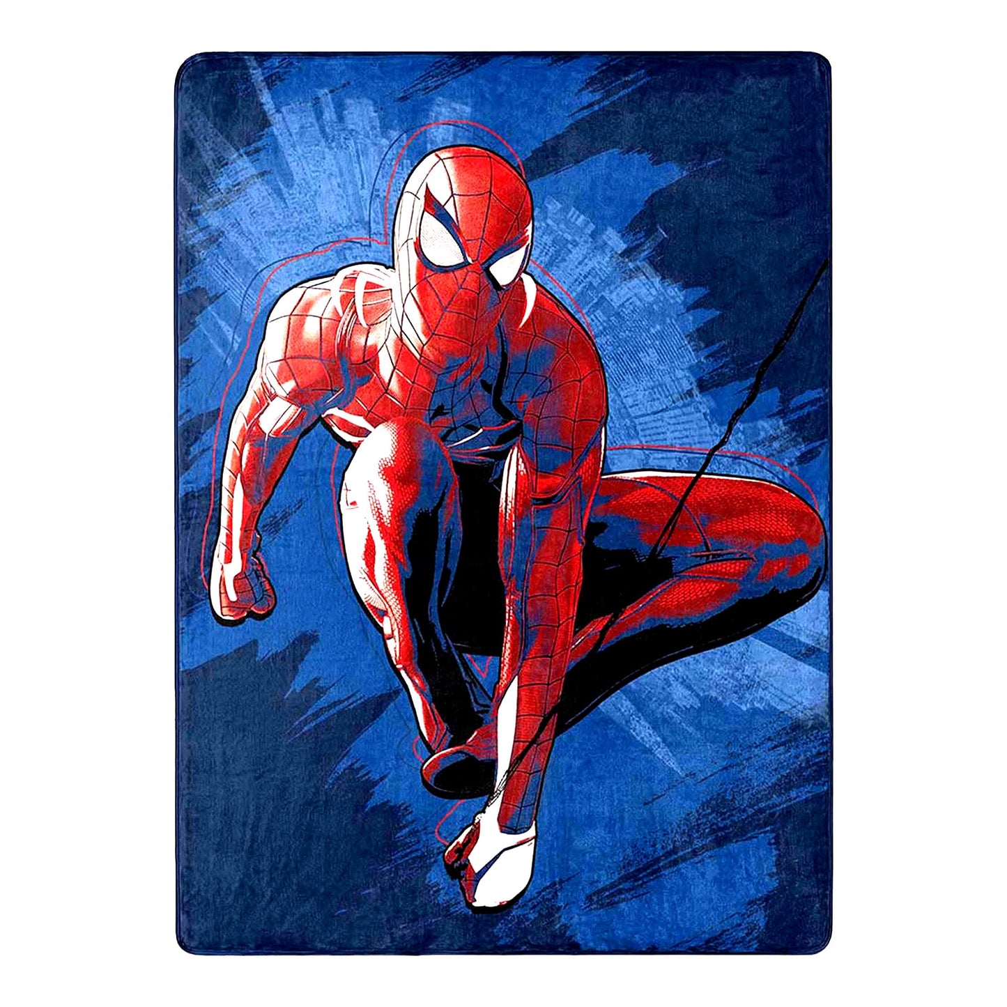 Ultimate Spidey Silk Touch Throw Blanket - 46x60 Cozy Marvel Hero Splash