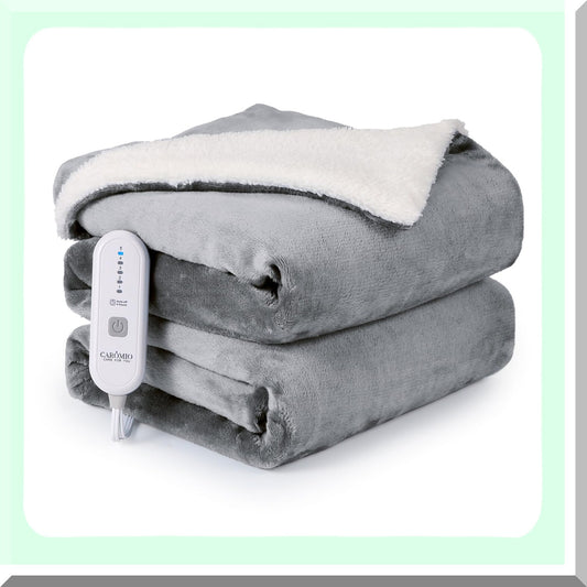 CozyWarm Electric Heated Throw Compatible with Adults