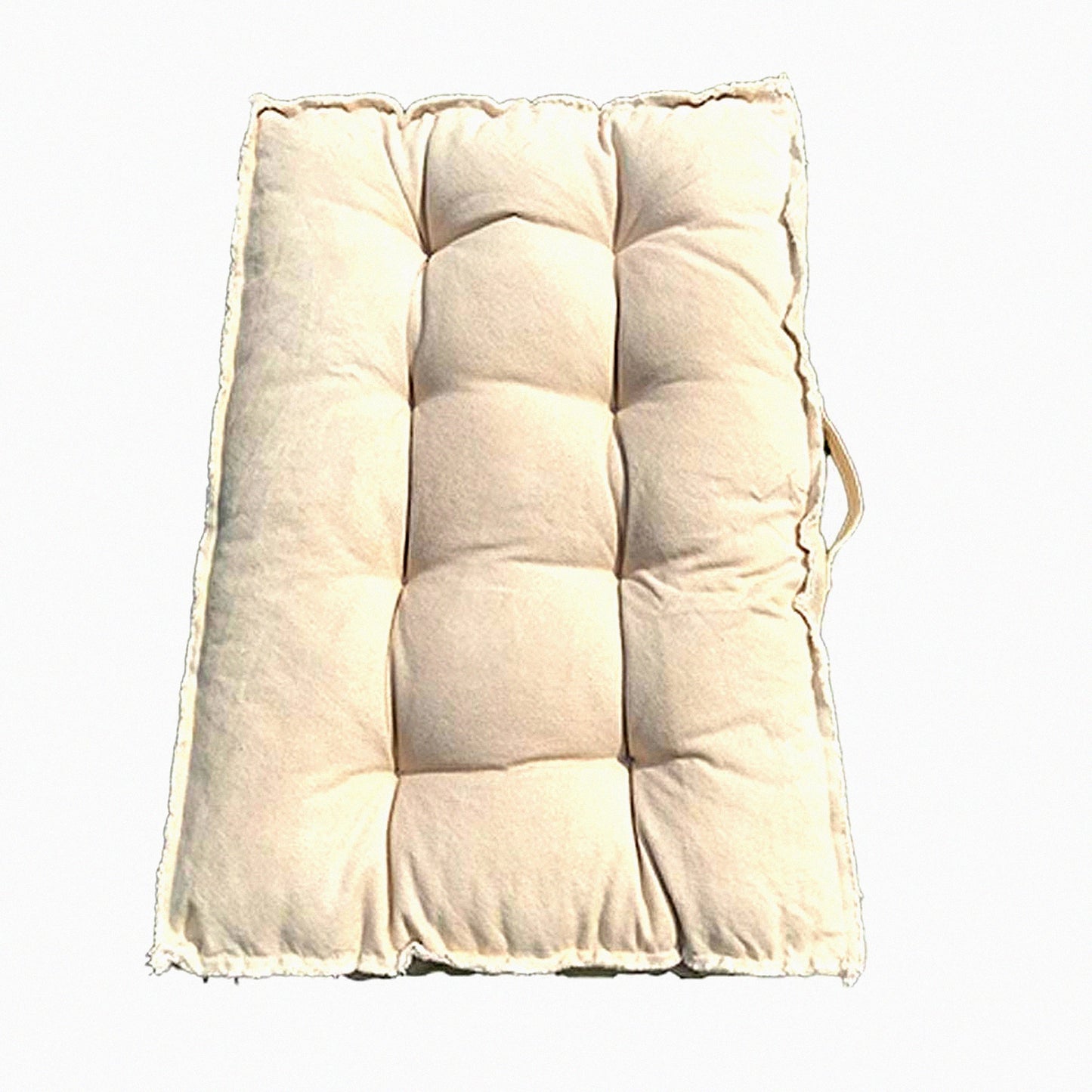 Square Comfort Floor Cushion - Thick Meditation Pillow for Kids Reading Nook, Yoga Living Room Sofa, Balcony Outdoor - 31x22 Inch Sitting Pillow