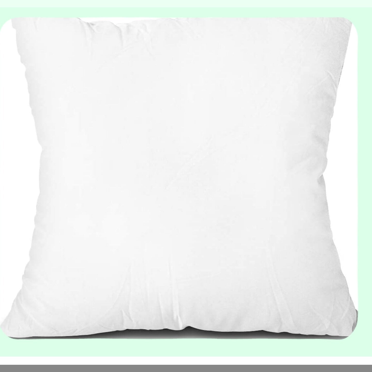 SoftLux White Cloud Throw Pillow Inserts - Lightweight Soft Fillers for Sofa, Bed, and Home Decor - 20x20 Plush Cushion Stuffing
