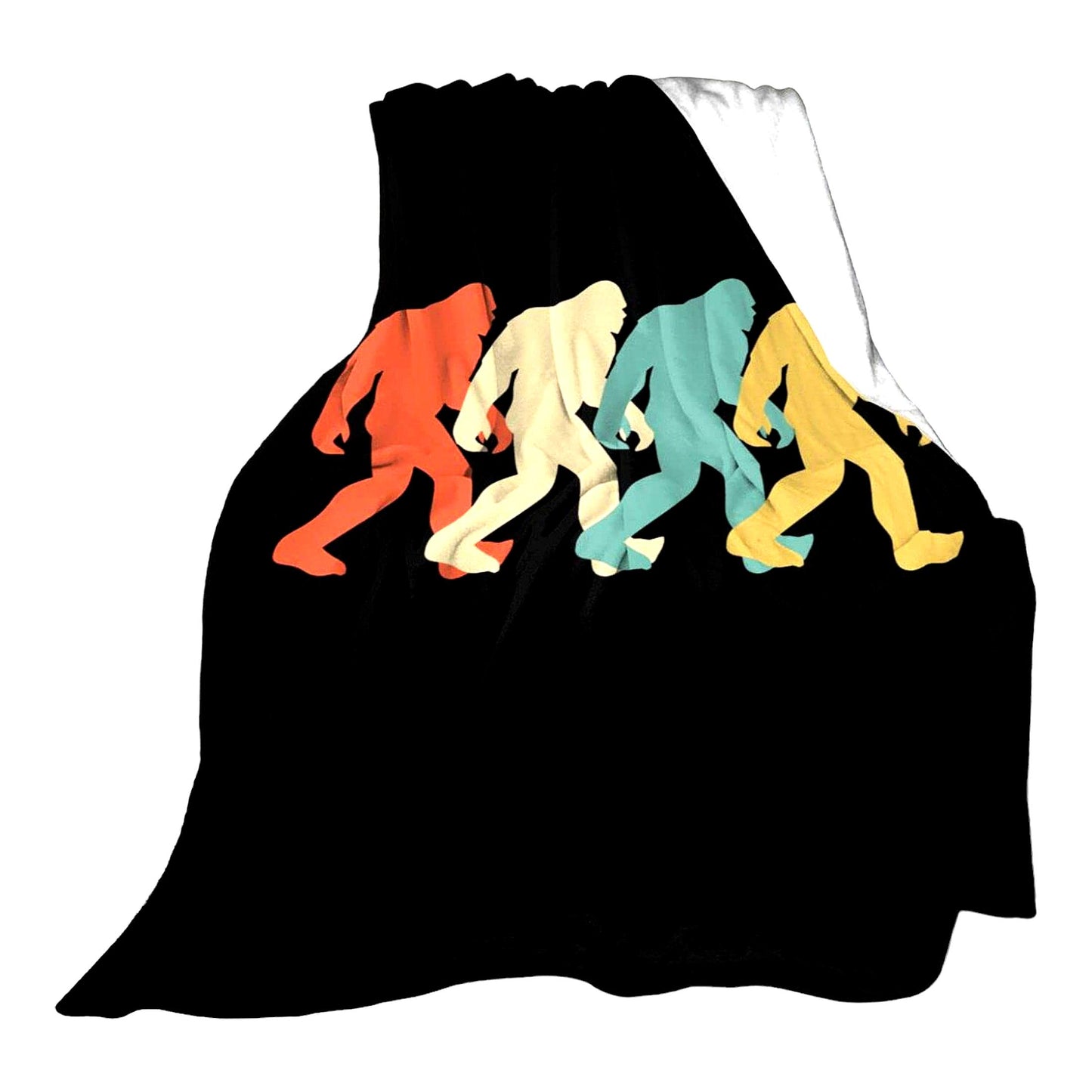 CozyBigfoot Flannel Fleece Throw - Ultra Soft & Warm Blanket for Bed, Sofa, or Living Room
