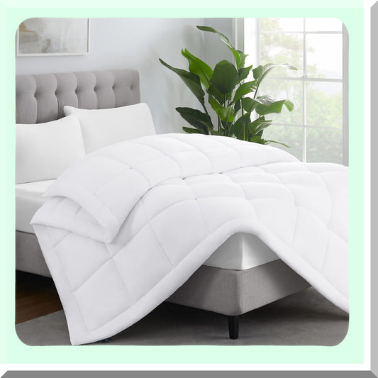 LuxiPlush Queen Comforter with Corner Tabs